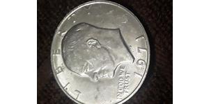 1 Dollar USA (1776 - ) Silver Dwight David Eisenhower (1890-1969)