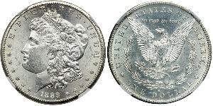 1 Dollar USA (1776 - ) Silver 