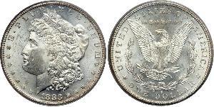 1 Dollar USA (1776 - ) Silver 