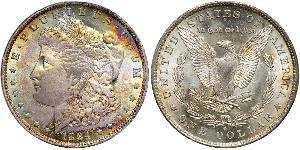 1 Dollar USA (1776 - ) Silver 
