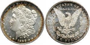 1 Dollar USA (1776 - ) Silver 