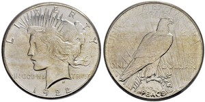 1 Dollar USA (1776 - ) Silver 