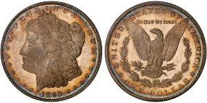 1 Dollar USA (1776 - ) Silver 