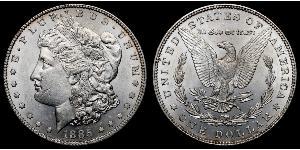 1 Dollar USA (1776 - ) Silver 