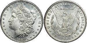 1 Dollar USA (1776 - ) Silver 