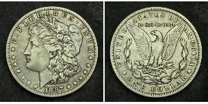 1 Dollar USA (1776 - ) Silver 