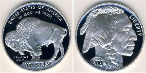 1 Dollar USA (1776 - ) Silver 