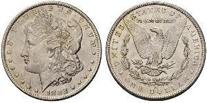 1 Dollar USA (1776 - ) Silver 