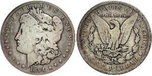 1 Dollar USA (1776 - ) Silver 