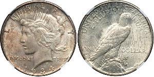 1 Dollar USA (1776 - ) Silver 