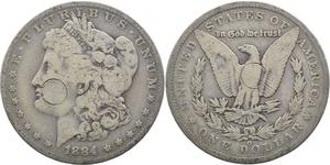 1 Dollar USA (1776 - ) Silver 