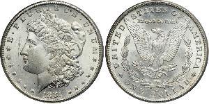 1 Dollar USA (1776 - ) Silver 