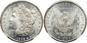 1 Dollar USA (1776 - ) Silver 