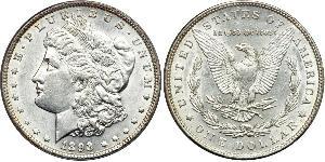 1 Dollar USA (1776 - ) Silver 