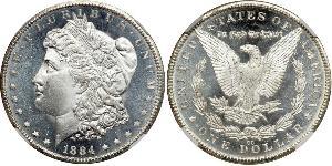 1 Dollar USA (1776 - ) Silver 