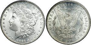 1 Dollar USA (1776 - ) Silver 