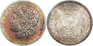 1 Dollar USA (1776 - ) Silver 