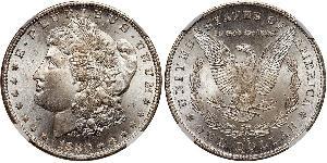 1 Dollar USA (1776 - ) Silver 