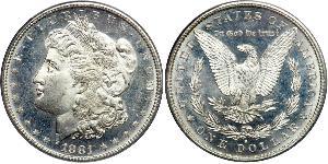 1 Dollar USA (1776 - ) Silver 