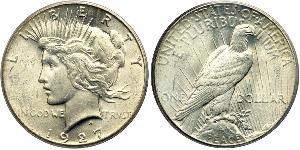 1 Dollar USA (1776 - ) Silver 