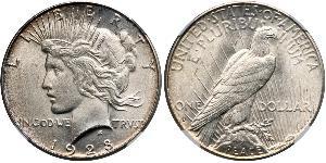 1 Dollar USA (1776 - ) Silver 