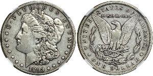 1 Dollar USA (1776 - ) Silver 