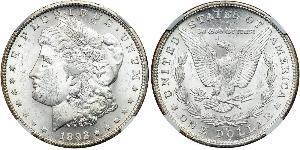 1 Dollar USA (1776 - ) Silver 