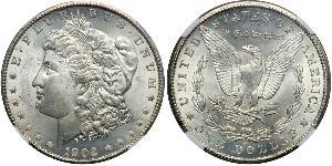 1 Dollar USA (1776 - ) Silver 