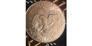 1 Dollar USA (1776 - ) Silver Dwight David Eisenhower (1890-1969)