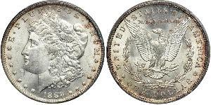 1 Dollar USA (1776 - ) Silver 