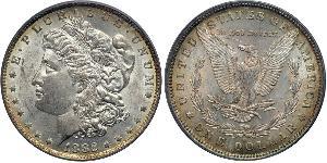 1 Dollar USA (1776 - ) Silver 