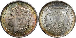 1 Dollar USA (1776 - ) Silver 