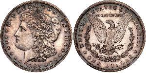1 Dollar USA (1776 - ) Silver 