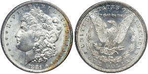1 Dollar USA (1776 - ) Silver 