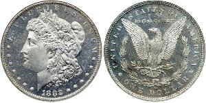 1 Dollar USA (1776 - ) Silver 