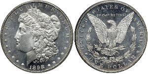 1 Dollar USA (1776 - ) Silver 