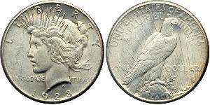 1 Dollar USA (1776 - ) Silver 