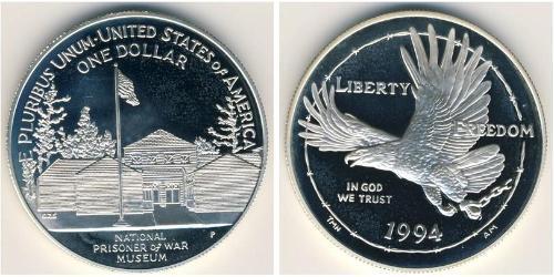 1 Dollar USA (1776 - ) Silver 