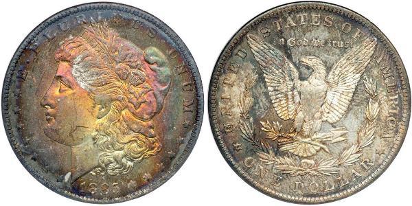 1 Dollar USA (1776 - ) Silver 