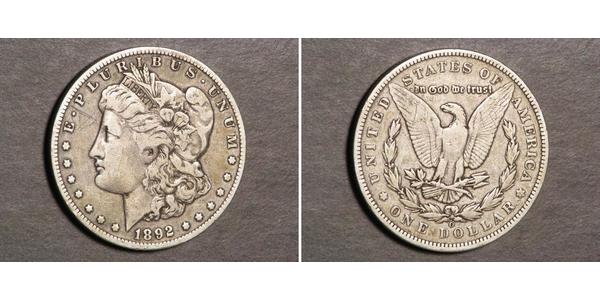 1 Dollar USA (1776 - ) Silver 