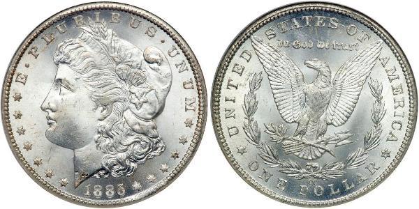 1 Dollar USA (1776 - ) Silver 