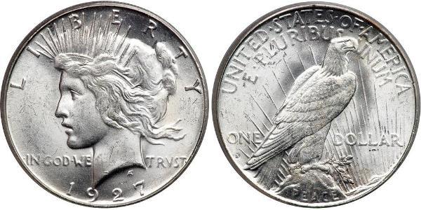 1 Dollar USA (1776 - ) Silver 