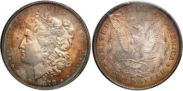 1 Dollar USA (1776 - ) Silver 
