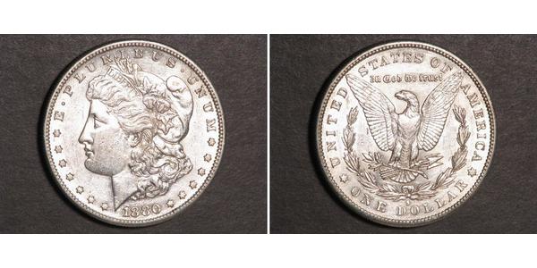 1 Dollar USA (1776 - ) Silver 