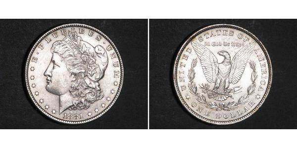 1 Dollar USA (1776 - ) Silver 