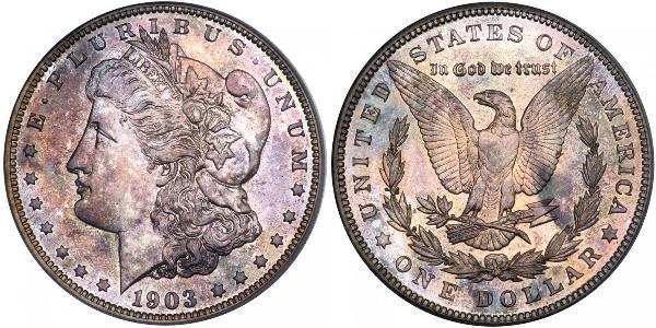 1 Dollar USA (1776 - ) Silver 