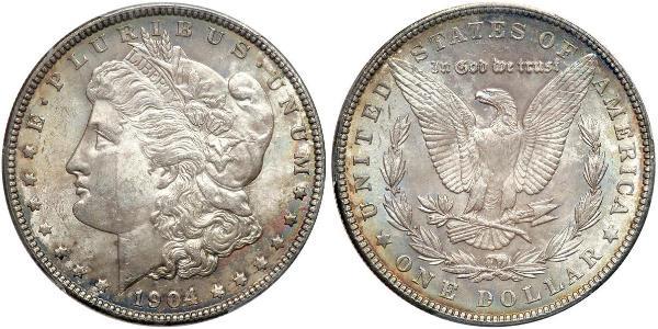 1 Dollar USA (1776 - ) Silver 
