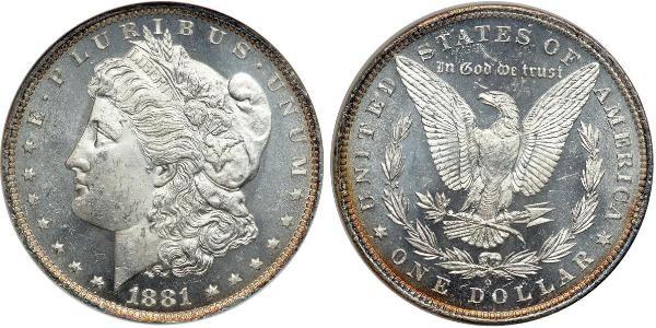 1 Dollar USA (1776 - ) Silver 