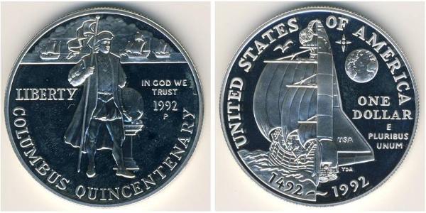1 Dollar USA (1776 - ) Silver 
