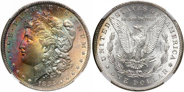 1 Dollar USA (1776 - ) Silver 